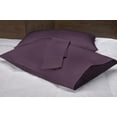 thumbnail image 3 of HNB Store Pillow cases Premium 1000TC | Luxury Soft Egyptian Cotton Pillow Case | Euro Sham 26x26" inch | 2 Pieces Pillow Case | Plum, 3 of 6