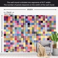 thumbnail image 4 of Abstract Wallpaper Wall Mural - Full Range Of Colors, 4 of 7