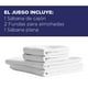 thumbnail image 2 of Hokins | Juego de Sábanas 100% Algodón 400 Hilos (Matrimonial), 2 of 7