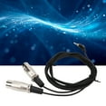 thumbnail image 1 of Línea De Audio De 3,5 Mm, Baja Pérdida De Señal Material Plástico Cable XLR Dual Blindaje Interferencia Resistencia Alcalina Para Cámaras, 1 of 7
