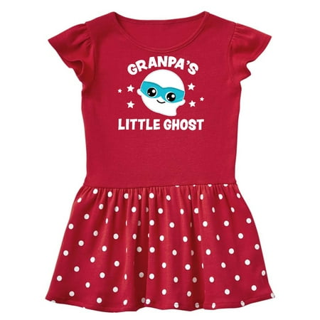 

Inktastic Cute Granpa s Little Ghost with Stars Gift Baby Girl Dress