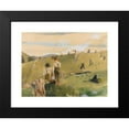 thumbnail image 2 of Winslow Homer 24x19 Black Modern Framed Museum Art Print Titled - Boys on a Hillside (1879), 2 of 5