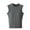 Gray, variant on Timegard Tank Top with Built in Bras for Women Half High Neck Sleeveless Tee Cropped Comfy Camis Casual