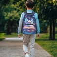 thumbnail image 3 of Pzuqiu Space Dragon Personalized School Backpack for Girls 17 Inch Breathable Custom Backpacks with Name for Kids Padded Straps Customized Shoulder Bag 10-12 Years Old, 3 of 7