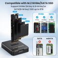 thumbnail image 4 of SUTENGDA Universal M.2 SSD to USB-C Adapter  Supports Multiple SSD Sizes  Meets Various User Needs, 4 of 7