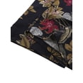 thumbnail image 6 of Women Floral Print Jumpsuit Loose Bib Overalls Casual Baggy Bib Pants Boho Wide Leg Suspender Pants with Pockets, 6 of 7