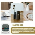 thumbnail image 4 of GOOHOCHY Thermometers for Home Hygrometer White Compact 1Set, 4 of 4