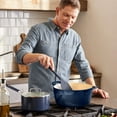 thumbnail image 7 of GreenPan Bobby Flay 5.5QT Cast Iron Dutch Oven with Lid, Oven Safe & Induction, Ultra-Durable, Blue, 7 of 7