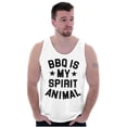 thumbnail image 5 of BBQ Spirit Animal Foodie Saying Tank Top T Shirts Men Women Brisco Brands S, 5 of 6