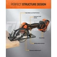 41/2 inch Cordless Circular Saw, 20V Mini Circular Saw Cordless 5500
