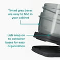 thumbnail image 3 of Rubbermaid EasyFindLids 24 Piece Food Storage Containers Variety Set, Gray, 3 of 7