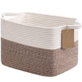 thumbnail image 1 of Canasto de Almacenamiento Goodpick de Cuerda de Algodón 33x25x23 cm Rectangular, 1 of 7