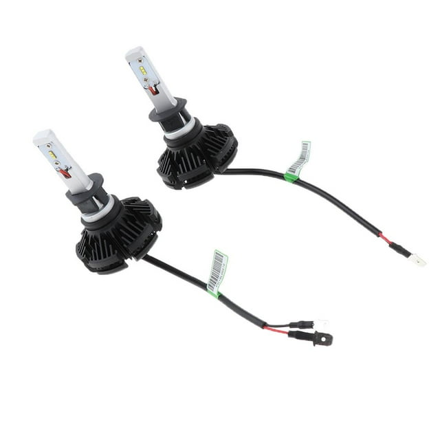 s LED para denteros , Juego de conversión de LED para automóvil, s de luz de nieb / faro antinieb alto, de s para luces de automóviles, de Baoblaze Bombillas LED para faros delanteros H1