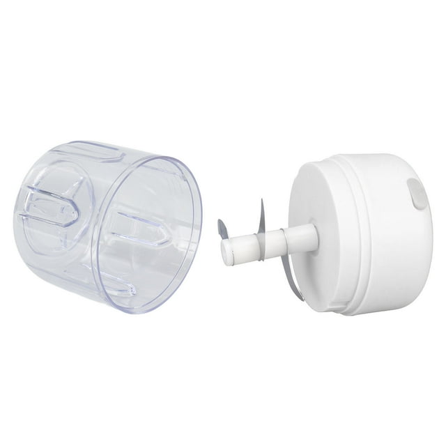 Picadora de Ajo Eléctrica, Mini Picadore de Verduras Portátil de 250 ml, Triturador de Ajo Recargable Por USB, Picadore de Cebolla Con Cuchilla de Acero inoxidable