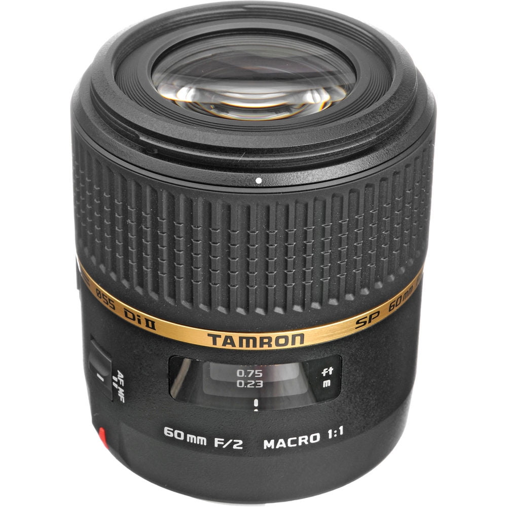 Tamron SP 60mm f/2 Di II 1:1 Macro Lens for Nikon F with