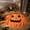 C, variant on EazyTech Fall Pumpkin Maple Leaf Shaped Bath Rug Floor Mat Thanksgiving Halloween Rug for Entryway Bathroom Kitchen Bedroom Living Room Porch Decor, Soft Doormat 1PC