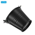 thumbnail image 4 of 2"x2" Small Metal Bucket Colorful Buckets Cute Candy Tiny Decorative Pails with Handles Black 3 Pack, 4 of 7
