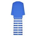 thumbnail image 4 of Blouses pour Femmes, Mode Féminine Imprimé Non Positionné Col Rond Manches Longues Ensemble Pantalon Long, 4 of 5