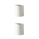 thumbnail image 1 of Cubo de basura Ounissouiy ABS doble capa Blanco rosa Amarillo, 1 of 6