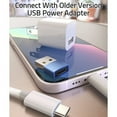thumbnail image 6 of USB C Female to USB A Male Adapter 3 Pack, Type C Charger Cable Power Adapter Compatible with iPad Air 6, iPhone 13/12 Pro Max, Watch S7, Samsung Galaxy S20 etc Blue, 6 of 7