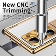 thumbnail image 2 of Elehold for Samsung Galaxy Z Fold 6 Case with S Pen & Pen Holder, Aluminum Alloy Z Fold 6 Case Hinge Protection Screen Protector Kickstand,Silver+Gold, 2 of 7