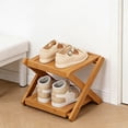 thumbnail image 2 of MKHSQHDG Today's Deals Tier Foldable Shoe Rack Organizer Shelf Space Saving Storage for Entryway Closet Bedroom Corner, 2 of 6