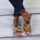 thumbnail image 4 of Amzcrzy Zapatos de mujer,Zapatos de mujer,Zapatillas de mujer, Sandalias de mujer, moda de verano, zapatos de playa de leopardo, sandalias de tacón plano Sandalias Mujer Zapatillas De Casa, 4 of 8