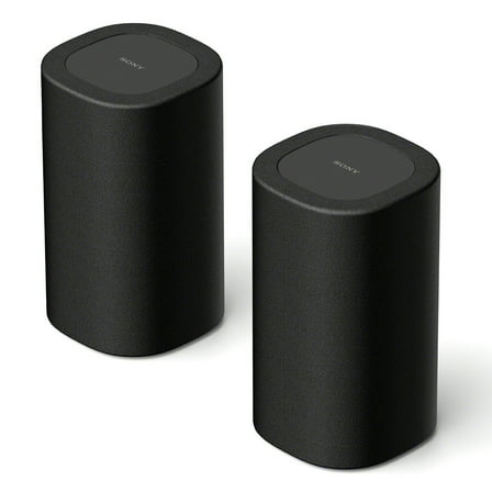 Sony BRAVIA Theater Rear 8 Wireless Surround Speakers for Select Sony Soundbars, Pair, Black
