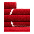 thumbnail image 6 of Unique Loom Trellis Frieze Collection Area Rug - Geometric (3' 3" x 5' 3" Rectangle Red/Ivory), 6 of 7