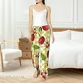thumbnail image 4 of Sikiie Cherries and Ladybirds Women’s Ultra-Soft Comfy Lounge Pants Sleepwear Comfy Lounge Pants Drawstring Sleep Bottoms with PocketsLarge, 4 of 6