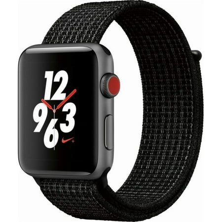 Apple Watch Series 3 Nike+ - GPS+Cellular - Space Gray Aluminum Case - 42mm (Refurbished)