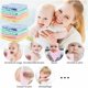 thumbnail image 3 of 8pcs soft cotton muslin washcloths for baby face hand body 25x25cm, 3 of 4