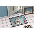thumbnail image 2 of Winter Holiday French Bulldog Door Mat, 2 of 2