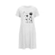 thumbnail image 4 of Camisón corto de mujer, vestido de largo medio con estampado de moda, camisón corto extragrande de mujer, camisón de manga corta con estampado de pecho a la moda, camisón de mujer, 4 of 6