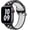 Black/White, variant on For Apple Watch Series 7/6/5/4/3/2/1/SE, Silicone Band, Replacement Band, Smart Watch, Silicone Strap, Replacement Strap, Watch Band, Breathable, Lightweight, Sports Band