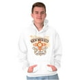 thumbnail image 5 of New Mexico Native Symbolism Zia Flag Hoodie Sweatshirt Women Men Brisco Brands S, 5 of 6
