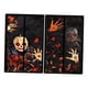thumbnail image 3 of 2 decoraciones de Halloween para ventanas con cuerda para puertas, póster de portada aterrador para fiestas Esqueleto de terror, 3 of 9