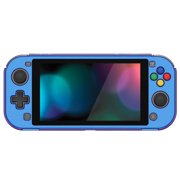 PlayVital ZealProtect Glossy Protective Case for Nintendo Switch Lite, Hard Shell Ergonomic Grip Cover for Switch Lite w/Screen Protector & Thumb Grip Caps & Button Caps - Chameleon Purple Blue