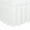 White, variant on Fresh Ideas Ruffled Eyelet 18" Bed Skirt, King, White
