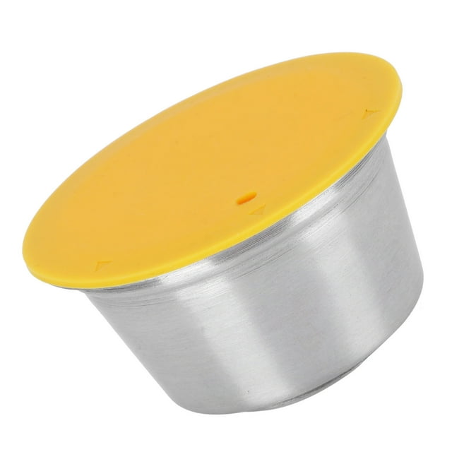 Cápsula de Café Reutilizable de Acero inoxidable, Vaso Filtrante Recargable Para Con Filtro de Café, Buen Efecto de Filtrado de Café, Respetuoso Con El Medio Ambiente, Fácil
