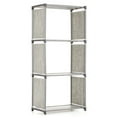 thumbnail image 1 of 4-Shelf Bookcase Book Shelves Bookshelf Storage Bin Books Display Shelving Unit Organizer, 1 of 7