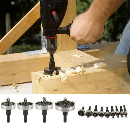 

ZTOO Hole Saw Tooth HSS Stainless Steel Drill Bit Cutter Metal Wood Plastic 16-53 mm·