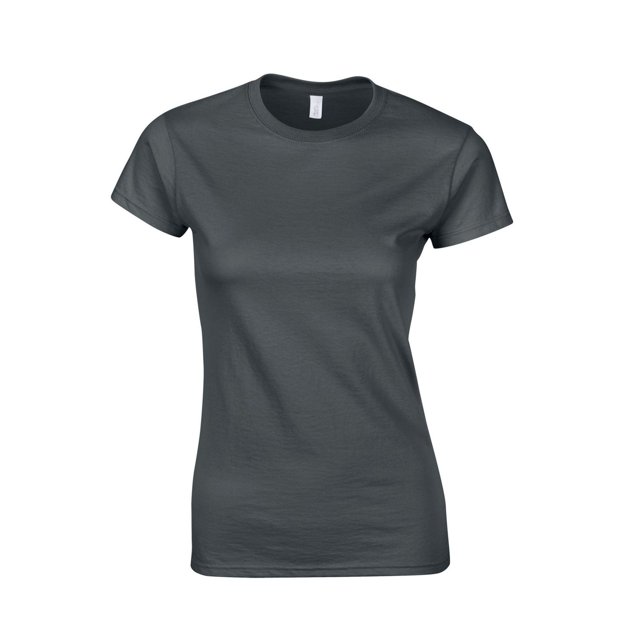 Gildan T-Shirt en Coton Filé à l'Anneau Softstyle pour Femmes