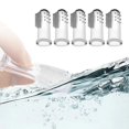thumbnail image 4 of Paquete de 5 cepillos de dientes de silicona para niños pequeños, cepillo de dientes suave para dentición, limpiador de dientes, masajeador Oral kaili Sencillez, 4 of 4