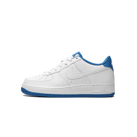 NIKE GRADE SCHOOL Air Force 1 Low ESS GS "White / Light Photo Blue" DV1331 101 DV1331 101 from Stadium Goods
