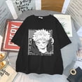 thumbnail image 3 of Anime jujutsu kaisen graphic unisex camiseta de manga corta para mujerpangjing, 3 of 4
