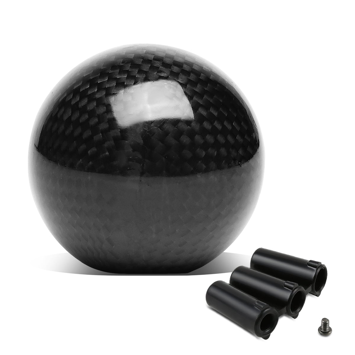 NRG Universal Ball Style Shift Knob - Black Carbon Fiber