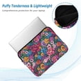 thumbnail image 2 of FORMRS 15-15.6 inch Laptop Sleeve Case Soft Carrying Quilted Computer Bag Cover, Charming Floral Pattern, 2 of 7