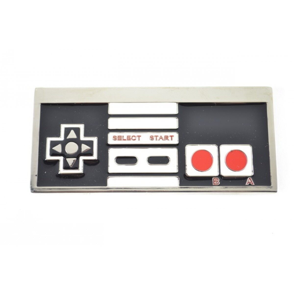 NES CONTROLLER METAL BELT BUCKLE black 9.5 cm 4.5 cm Free Shipping Canada 