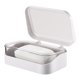thumbnail image 1 of OUNONA - Jabonera de baño sin marca, estuche de almacenamiento de jabón con drenaje, contenedor de almacenamiento de jabón portátil, jabonera para el hogar, 1 of 6